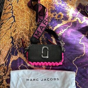 Marc Jacobs snapshot Black and Pink Women's Bag